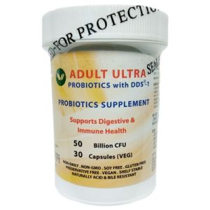 Adult Ultra Probiotics with DDS-1 (50 Billion CFU) 30 Veg.Caps