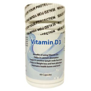 Vitamin D3 - 5,000 I.U. 60 Capsules