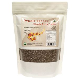 Organic Black Chia Seeds 500g